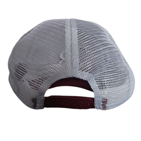 Chop at the Trop 2024 Game Day Giveaway Hat Red Trucker Cap “TB” Rope Detail - Picture 10 of 10